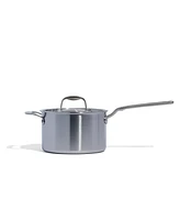 Made In Stainless Steel Clad 4-Quart Saucepan with Lid