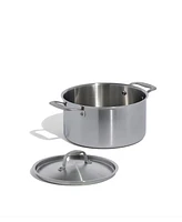 Made In Stainless Steel Clad -Quart Stock Pot with Lid