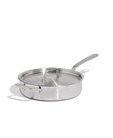 Made In CeramiClad 3.5-Quart Saute Pan with Lid