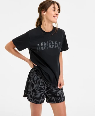 adidas Women's Camouflages Graphic Cotton T-Shirt
