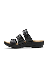 Clarks Collection Women's Laurieann Rio Slip-On Flat Sandals