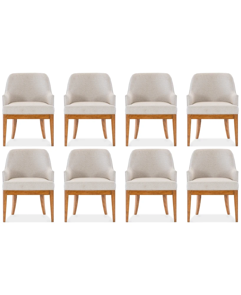 Prescott 8-Pc. Dining Chair Set, Created for Macy's