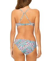 Raisins Juniors Moonshadow Underwire Bikini Top Sweet Side Tie Bikini Bottoms