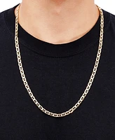 Italian Gold Polished Mariner Link 24" Chain Necklace (5.5MM) in 14k Gold