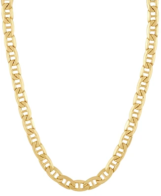 Italian Gold Polished Mariner Link 18" Chain Necklace (5.5MM) in 14k Gold