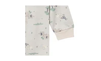 Gerber Baby Boys Footless Pajamas with Reverse Zipper, 3-Pack
