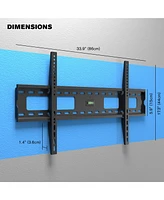 ProMounts Flat / Fixed Tv Wall Mount for 50" to 92" TVs up to 165lbs