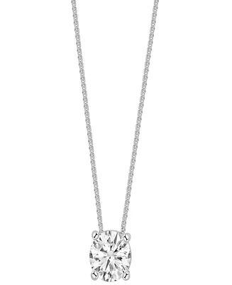 Diamond Solitaire 18" Pendant Necklace (1 ct. t.w.) in 14k White Gold