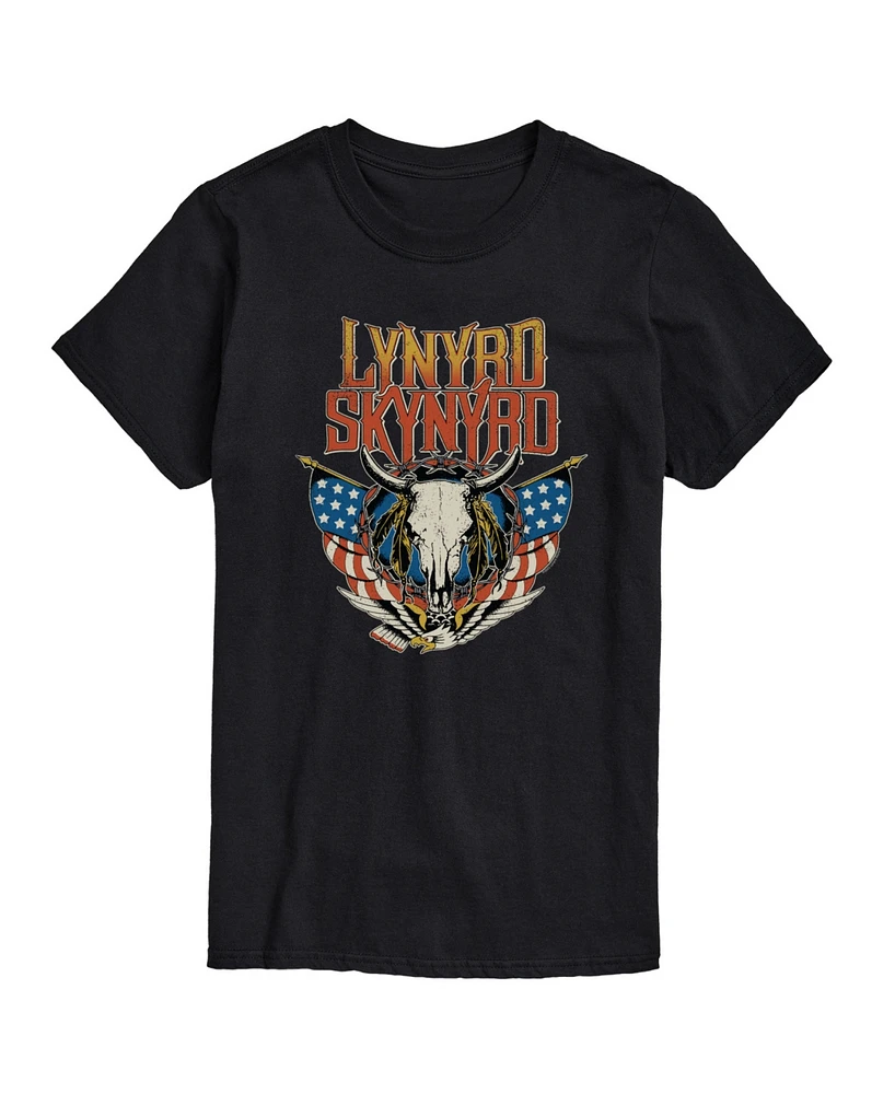 Airwaves Men's Lynyrd Skynyrd Americana Short Sleeve T-Shirt
