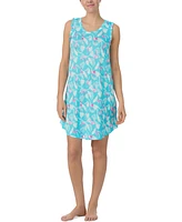Ellen Tracy Women's Printed Sleeveless Chemise