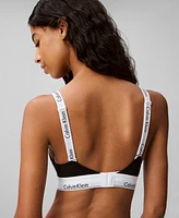 Calvin Klein Women's Modern Cotton Lightly Lined Bralette QF7059