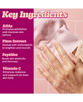 Tonymoly Plum Bum Aha Body Exfoliating Bubble Mitt