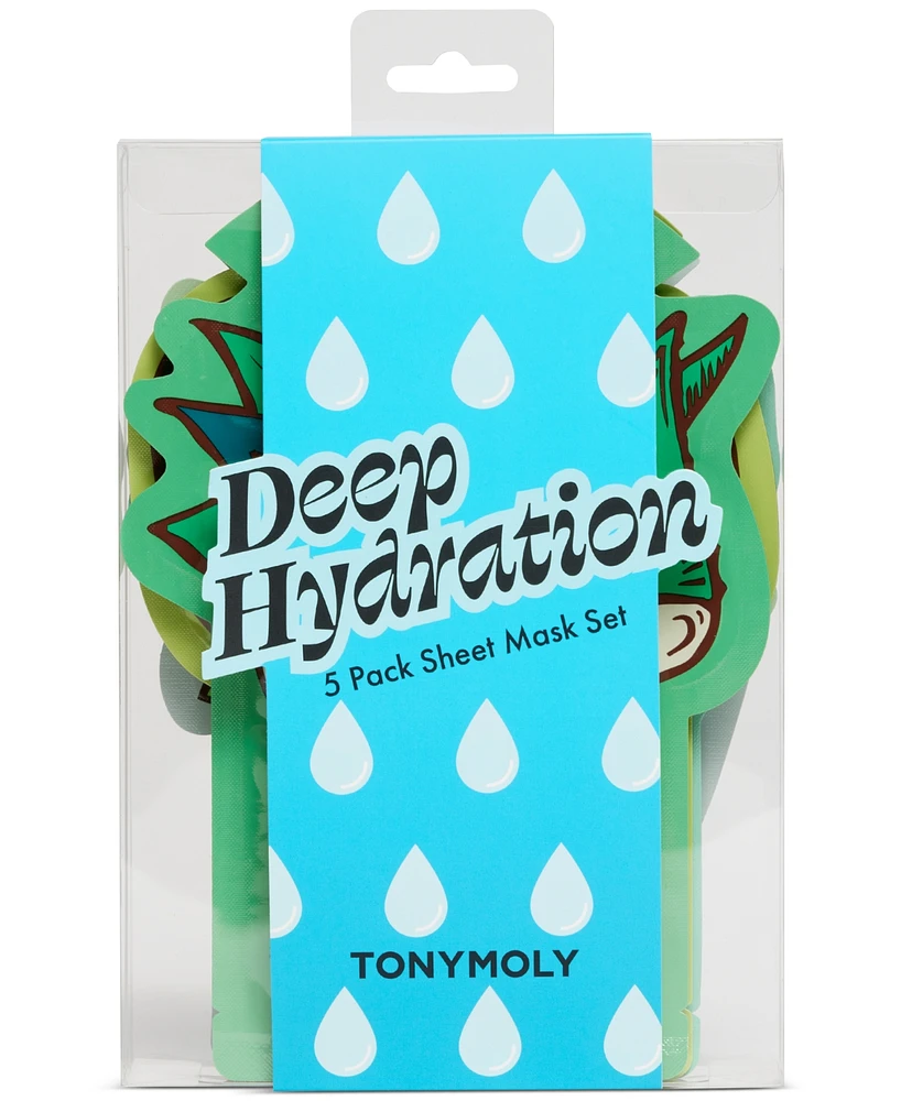 Tonymoly 5-Pc. Deep Hydration Sheet Mask Set