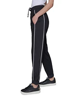 Karl Lagerfeld Paris Women's Colorblocked Jogger Pants