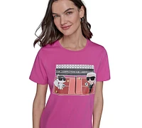 Karl Lagerfeld Paris Women's Pickle Ball Graphic T-Shirt