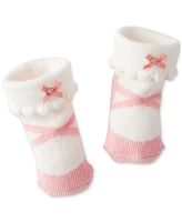 Carter's Baby Girls 2-Pk. Ballerina Bow Booties