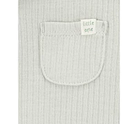 Carter's Baby Boys Little Character Set Hooded Cardigan, Lion Bodysuit & Pants, 3 Piece