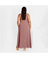 City Chic Plus Sweet Evie Maxi Dress