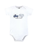 Hudson Baby Boys Cotton Bodysuits, Outdoorsy Cub, Preemie