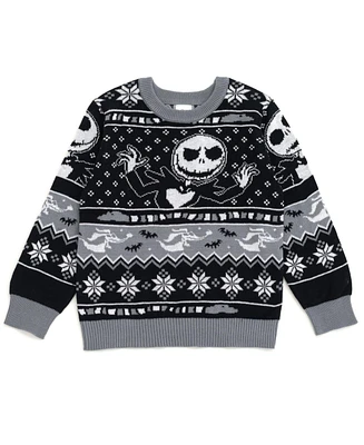 Nightmare Before Christmas Toddler Boys Disney Matching Family Long Sleeve Sweater