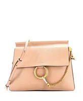 Pre-Owned Chloe Medium Faye Shoulder Bag Leather