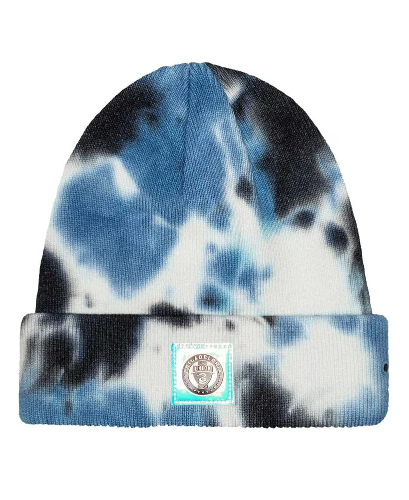 Fan Ink Men's Philadelphia Union Psychedelic Tie-Dye Cuffed Knit Hat