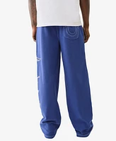 True Religion Men's Reverse Terry Baggy Sweatpants