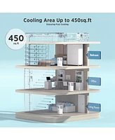 Zafro 10,000 Btu Portable Air Conditioners, with Remote Control, 3 Modes Portable Ac, 2 Wind Speed, Led Display
