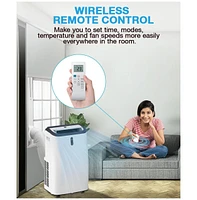 Zafro Portable Air Conditioners,3-in-1 Portable Ac Unit Cool & Dry& Fan,12000 Btu Air Conditioner