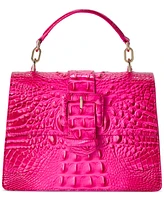 Small Hallie Melbourne Leather Satchel