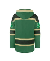 '47 Brand Men's Kelly Green Toronto Maple Leafs St. Patrick's Day McLucky Superior Lacer Pullover Hoodie
