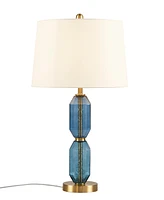 510 Design 26.5" Zirconia Faceted Glass Table Lamp