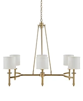 Hampton Hill 39.25" Elegenza 6-light Iron Chandelier