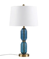 510 Design 26.5" Zirconia Faceted Glass Table Lamp