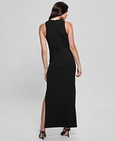 Guess Women's Tessie Hardware Side-Slit Maxi Dress