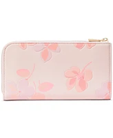 kate spade new york Devin Springs Pansies Zip Around Continental Wallet