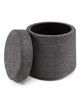 Seville Classics Modern Rocking Wobble Storage Ottoman