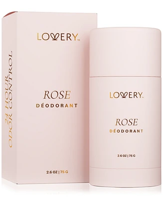 Lovery Rose Deodorant Stick, 2.6 oz.