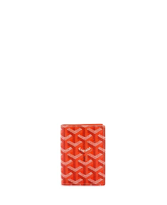 Pre-Owned Goyard Saint Marc Card Case Coated Canvas