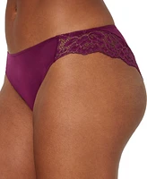 Maidenform Comfort Devotion Lace Back Tanga Underwear 40159