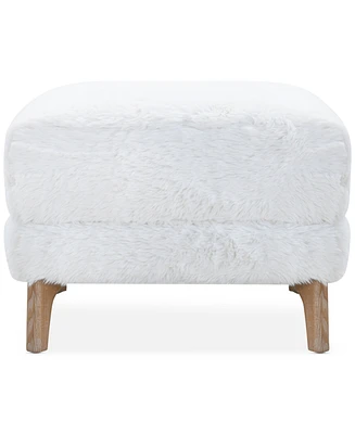 Briannie Fabric Ottoman, Exclusively at Macy's