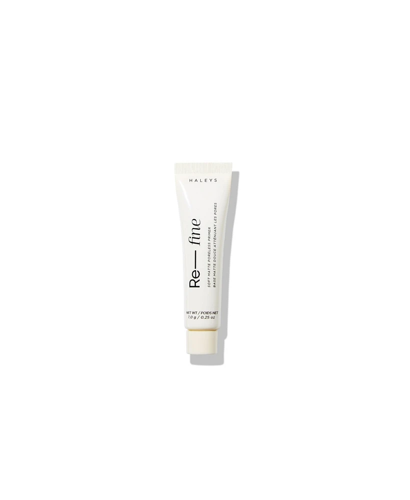 Free Re-fine Primer Travel-size with All Haleys Beauty purchases (A $12 Value)