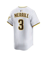 Nike Men's Jackson Merrill White San Diego Padres Alternate Limited Player Jersey