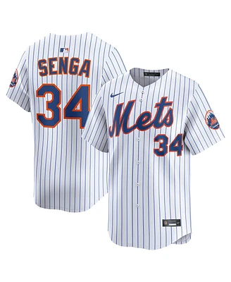 Nike Men's Kodai Senga White New York Mets Home Limited Player Jersey
