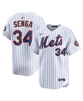 Nike Men's Kodai Senga White New York Mets Home Limited Player Jersey