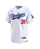Nike Men's Tyler Glasnow White Los Angeles Dodgers Home Limited Player Jersey