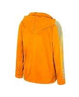 Colosseum Big Boys and Girls Tennessee Orange Volunteers Lumen Long Sleeve Quarter-Zip Hooded Windshirt
