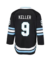 Outerstuff Big Boys and Girls Clayton Keller Black Utah Hockey Club Home Premier Player Jersey