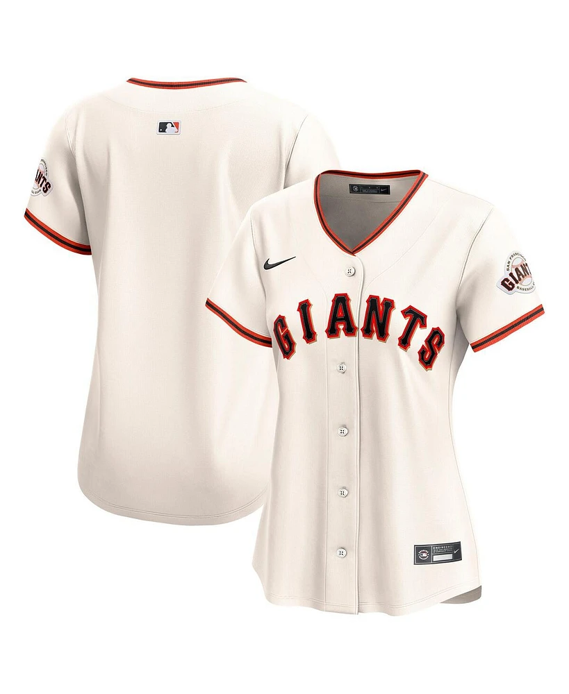 Nike Women's Cream San Francisco Giants Home Limited Jersey