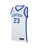 Nike Men's Anthony Davis White Kentucky Wildcats Performance Replica Basketball Jersey